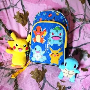 NWT Pokémon Bookbag